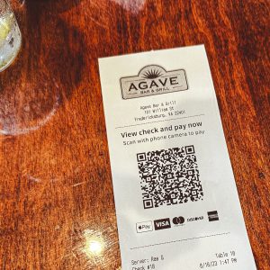 easy payment and check out experience with qr code