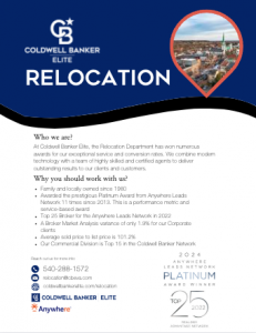 Relocation Marketing Brochure image